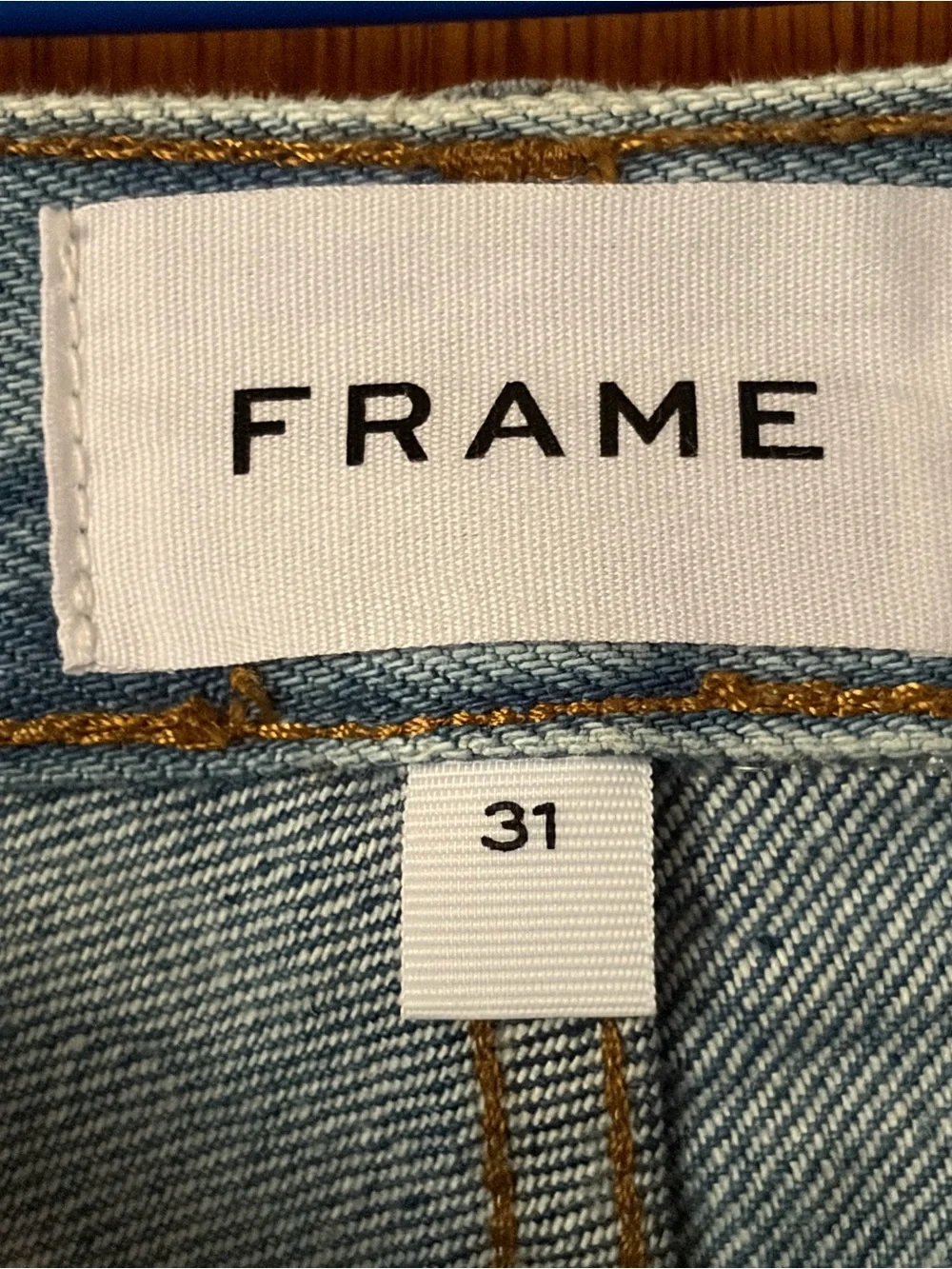 Frame Denim Light Wash Women’s Denim Shorts